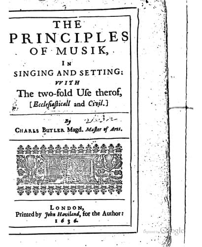 Cover image for The principles of musik in singing and setting.