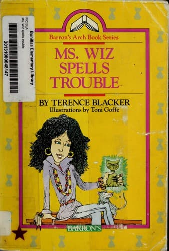 Cover image for Ms. Wiz spells trouble