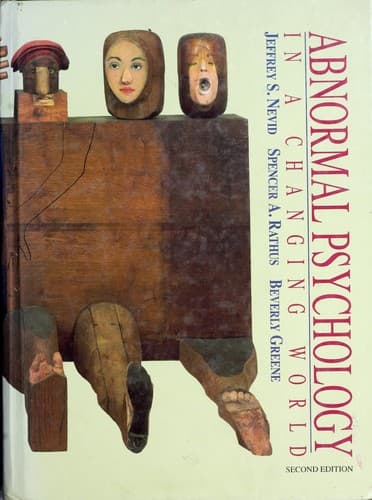 Cover image for Abnormal psychology in a changing world