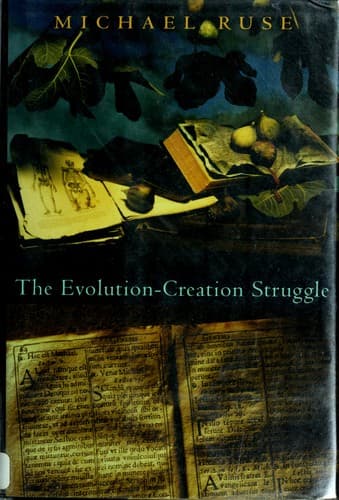 Cover image for The evolution-creation struggle
