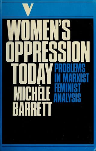 Cover image for Women's oppression today