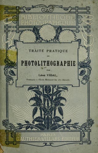Traité pratique de photolithographie