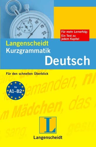 Cover image for Langenscheidt Kurzgrammatik Deutsch