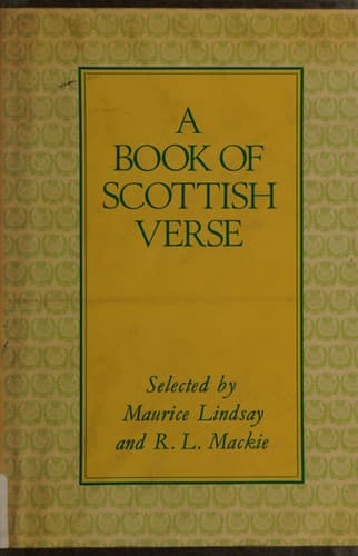 Cover image for A book of Scottish verse