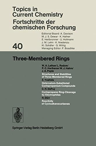Cover image for Three-membered Rings