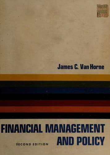 Cover image for Financial management and policy