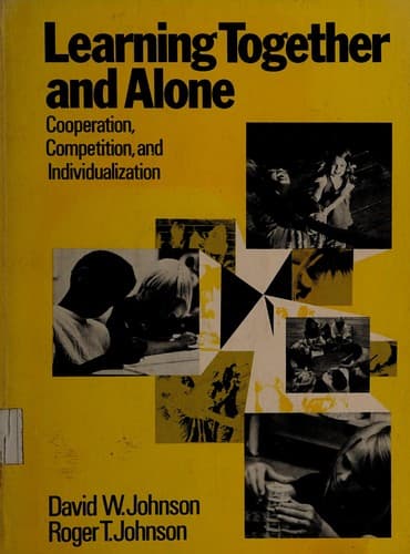 Cover image for Learning together and alone