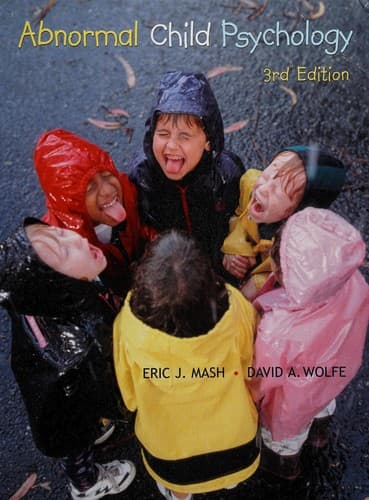 Cover image for Abnormal Child Psychology with InfoTrac