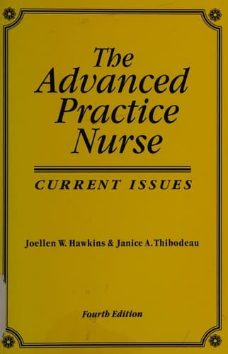 Cover image for The advanced practice nurse
