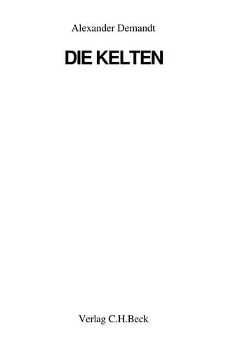 Cover image for Die Kelten