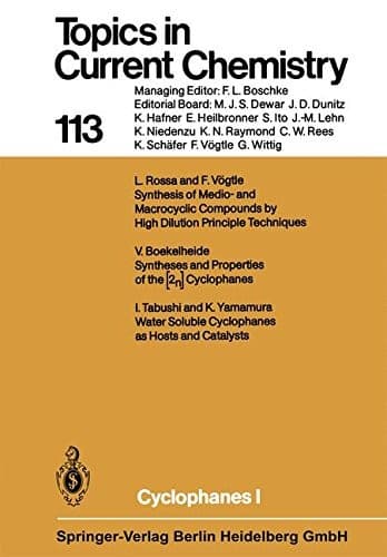 Cover image for Cyclophanes 1