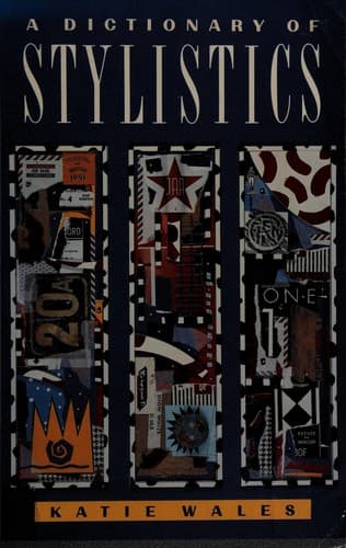 Cover image for A dictionary of stylistics