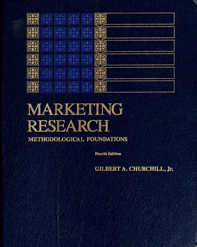 Cover image for Marketing research