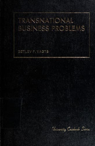 Cover image for Transnational business problems