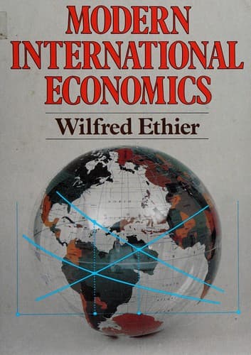 Cover image for Modern international economics