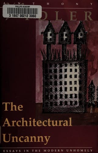 Cover image for Architectural uncanny