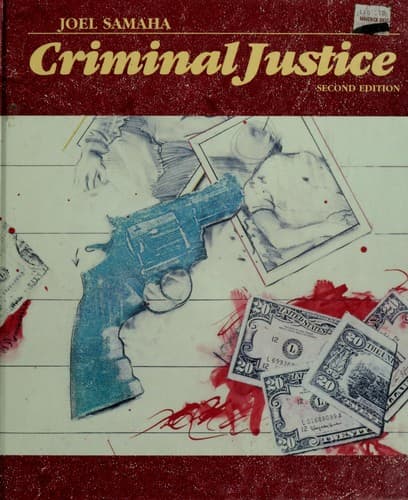 Cover image for Criminal justice