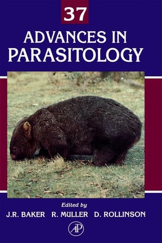 Cover image for Advances in parasitology.
