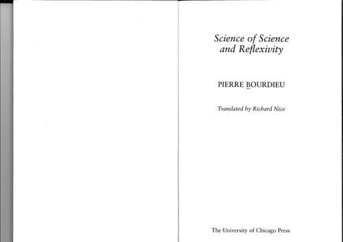 Cover image for Science of science and reflexivity