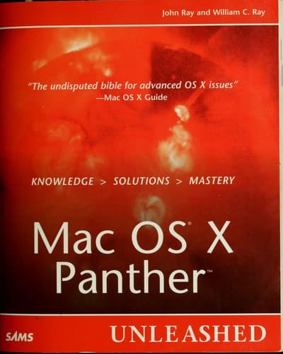Cover image for Mac OS X Panther unleashed