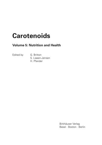Carotenoids