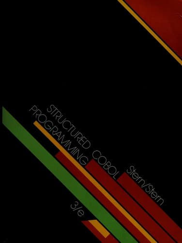 Cover image for Structured COBOL programming