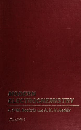 Cover image for Modern electrochemistry
