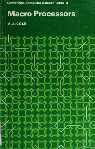 Cover image for Macro processors