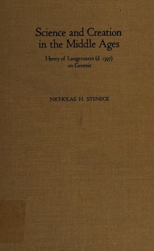 Cover image for Science and creation in the Middle Ages