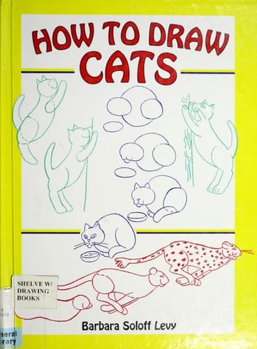 Cover image for How to Draw Cats (How to Draw (Dover))