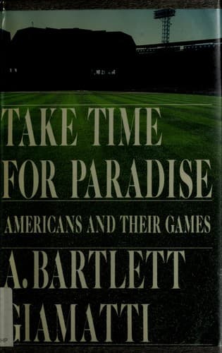 Cover image for Take time for paradise