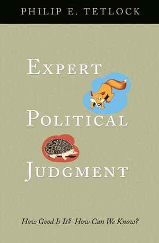 Cover image for Expert political judgment