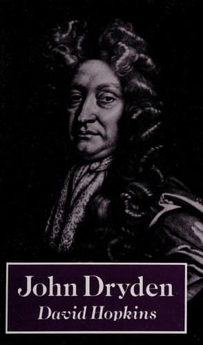 Cover image for John Dryden