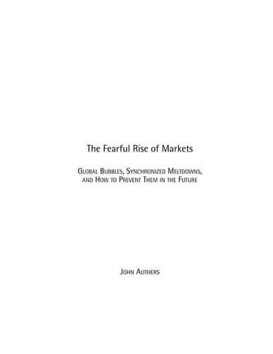 The fearful rise of markets