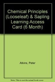 Cover image for Chemical Principles  & Sapling Learning Access Card