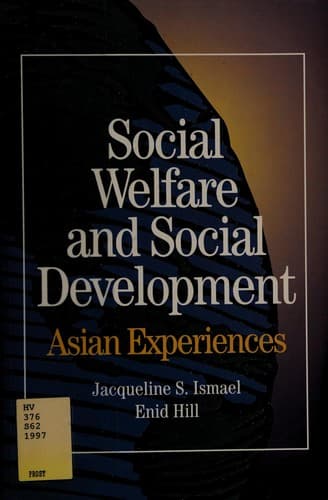 Cover image for Social welfare and social development