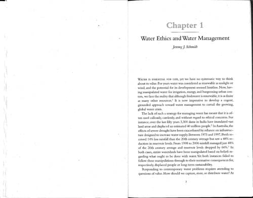 Cover image for Water ethics