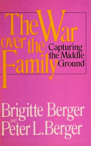 Cover image for The war over the family