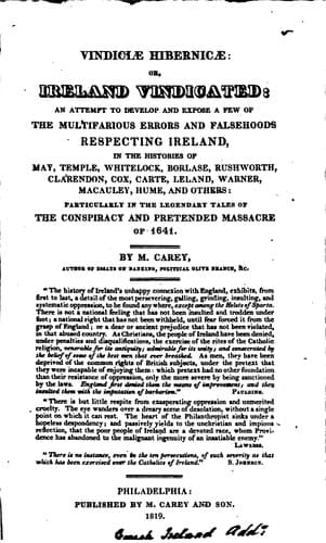 Vindiciæ Hibernicæ, or, Ireland vindicated