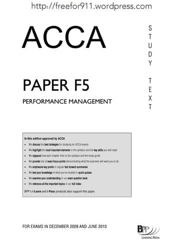 Cover image for ACCA