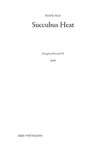 Cover image for Succubus heat