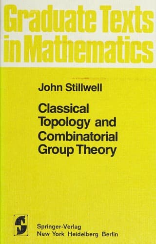 Cover image for Classical topology and combinatorial group theory