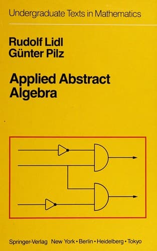 Cover image for Applied abstract algebra