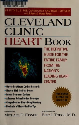 Cover image for Cleveland Clinic heart book