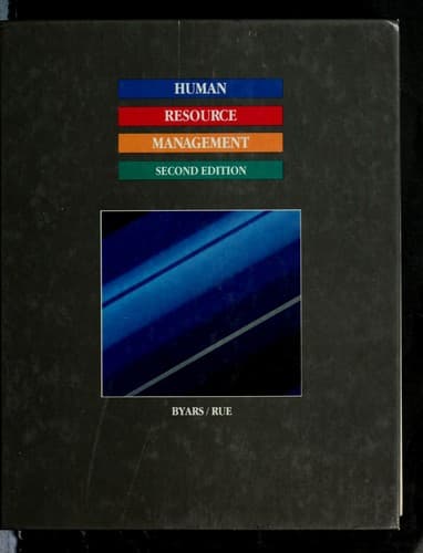 Cover image for Human resource management