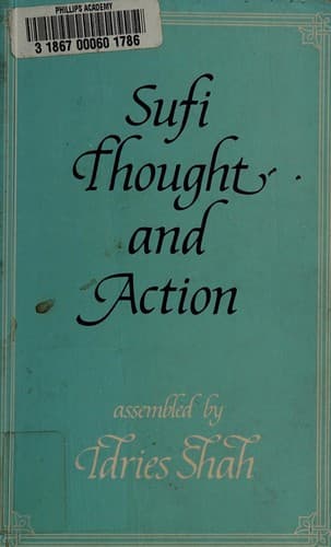 Cover image for Sufi thought and action