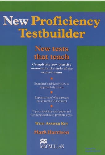 Cover image for New Proficiency Testbuilder