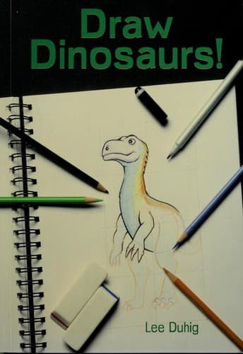 Cover image for Draw dinosaurs!