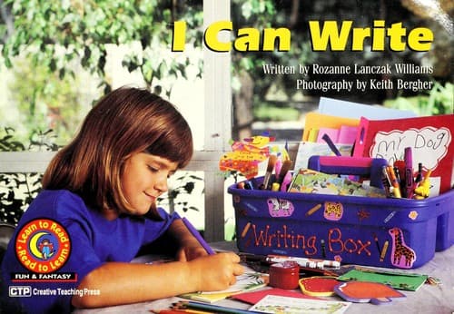 Cover image for I Can Write (Emergent Reader Book Series)