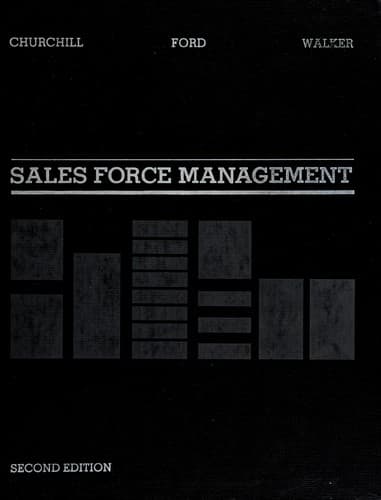 Cover image for Sales force management